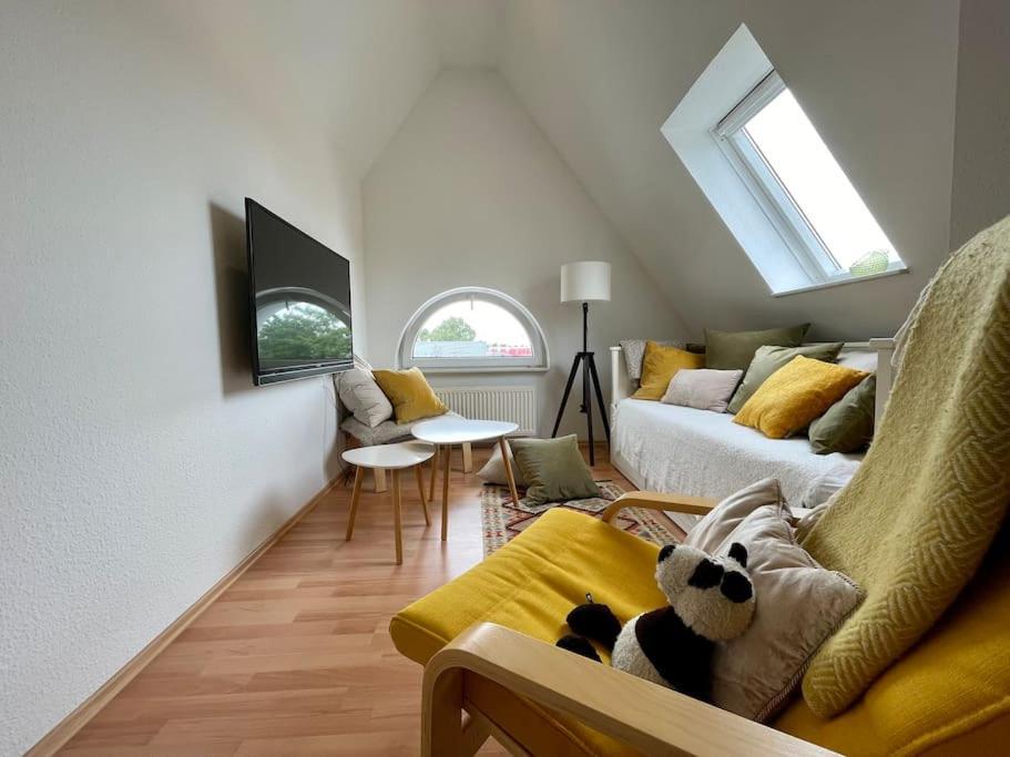 Modernes, Familienfreundliches Apartment In Luebeck Extérieur photo